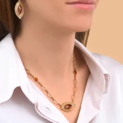 Clearance Atria Adjustable Pendant Necklace - Tortoiseshell Pendentifs Et Médailles