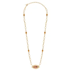 Clearance Atria Adjustable Pendant Necklace - Tortoiseshell Pendentifs Et Médailles