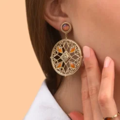 New Atria clip-on earrings - tortoiseshell Clips