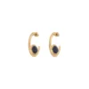 New Atria hoop earrings - blue Créoles