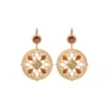 Sale Atria sleeper earrings - tortoiseshell Dormeuses