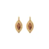 Outlet Atria thin sleeper earrings - tortoiseshell Dormeuses