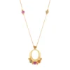 Hot Avola adjustable long necklace - multicoloured Sautoirs & Colliers Longs