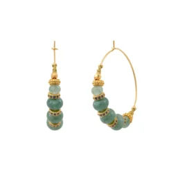 Hot Avola hoop earrings - blue Créoles