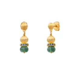Outlet Avola pierced earrings - blue Percées / Tiges