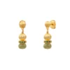 New Avola pierced earrings - green Percées / Tiges