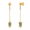 Online Avola pierced stud earrings - blue Percées / Tiges