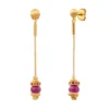 Clearance Avola pierced stud earrings - violet Percées / Tiges