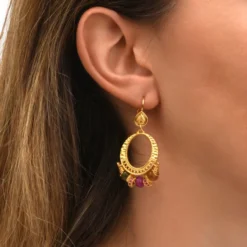 Best Avola sleeper earrings - multicoloured Dormeuses