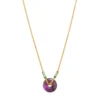Discount Babylon Adjustable Pendant Necklace - Purple Pendentifs Et Médailles