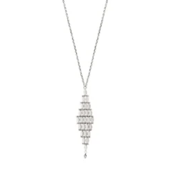 Babylon Adjustable Pendant Necklace - Silver Pendentifs Et Médailles