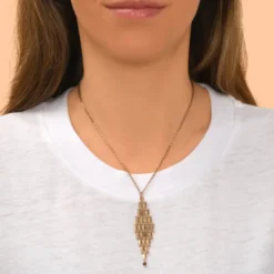 Babylon Adjustable Pendant Necklace - Gold Pendentifs Et Médailles