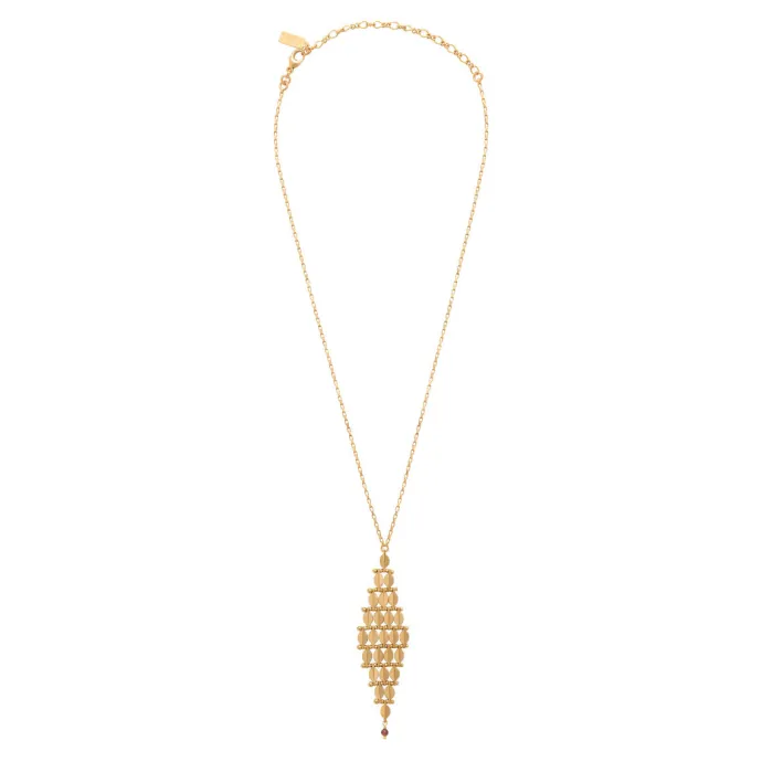 Babylon Adjustable Pendant Necklace - Gold Pendentifs Et Médailles