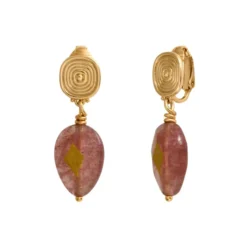 Best Babylon clip-on earrings - roses Clips