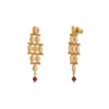 Outlet Babylon pierced stud earrings - gold Percées / Tiges