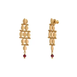 Outlet Babylon pierced stud earrings - gold Percées / Tiges