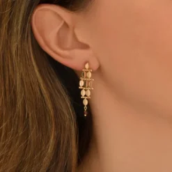 Outlet Babylon pierced stud earrings - gold Percées / Tiges
