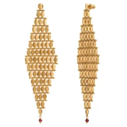 Online Babylon pierced stud earrings - gold Percées / Tiges