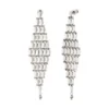 Sale Babylon pierced stud earrings - grey Percées / Tiges