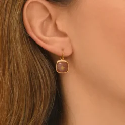 Outlet Babylon sleeper earrings - roses Dormeuses
