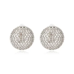 Best Betty clip-on earrings - silver Clips