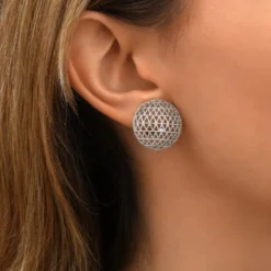 Best Betty clip-on earrings - silver Clips