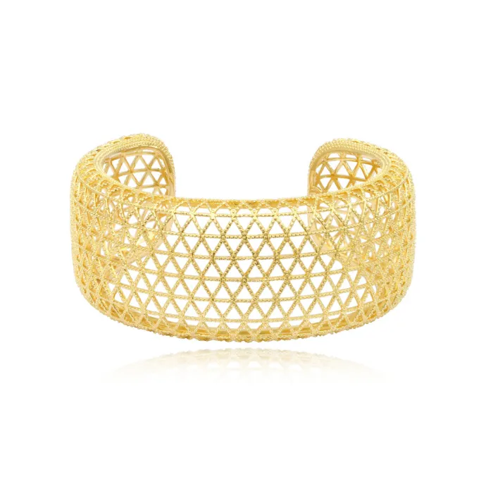 Hot Betty cuff bracelet - gold Manchettes