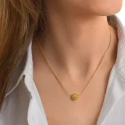 Best Betty Delicate Pendant Necklace - Gold Pendentifs Et Médailles