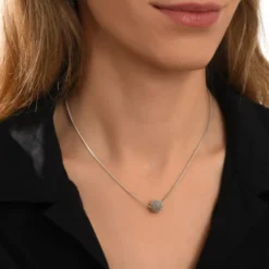 Sale Betty Delicate Pendant Necklace - Silver Pendentifs Et Médailles