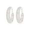 Sale Betty hoop earrings - silver Créoles