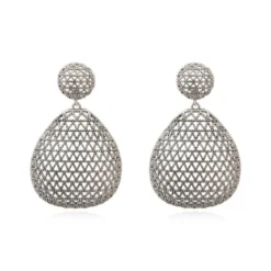 New Betty pierced drop earrings - silver Percées / Tiges|Longues / Pendantes