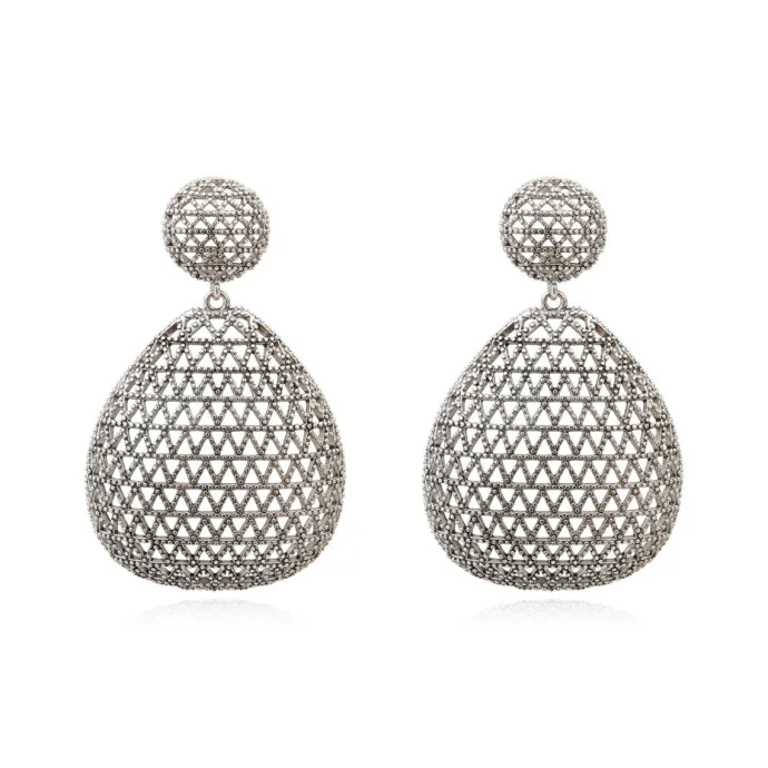 New Betty pierced drop earrings - silver Percées / Tiges|Longues / Pendantes