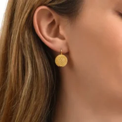 Betty sleeper earrings - gold Dormeuses