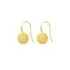 Sale Betty small sleeper earrings - gold Dormeuses