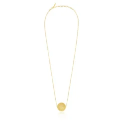 Clearance Betty Wide Pendant Necklace - Gold Pendentifs Et Médailles