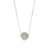 Outlet Betty Wide Pendant Necklace - Silver Pendentifs Et Médailles