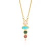 Online Byzance long necklace – multicoloured Sautoirs & Colliers Longs