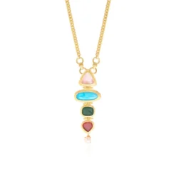 Online Byzance long necklace – multicoloured Sautoirs & Colliers Longs