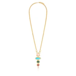 Online Byzance long necklace – multicoloured Sautoirs & Colliers Longs