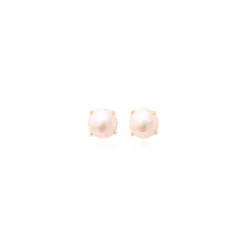 Clearance Byzance pierced stud earrings – pearl Percées / Tiges