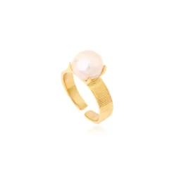 Clearance Byzantium adjustable ring – pearl Bagues Ajustables