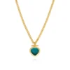 Outlet Byzantium pear pendant necklace – blue Sautoirs & Colliers Longs|Pendentifs Et Médailles