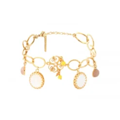 Sale Capraia charm chain bracelet - white Breloques