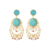 Capraia clip-on earrings - turquoise Clips