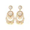 New Capraia clip-on earrings - white Clips