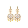 Clearance Capraia sleeper earrings - white Dormeuses