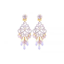 Clearance Chiara fine stud earrings for pierced ears - violet Percées / Tiges