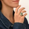 Best Circus adjustable ring - turquoise Bagues Ajustables