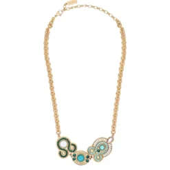 Outlet Circus Adjustable Short Chain Necklace - Blue Colliers Courts & Ras Du Cou