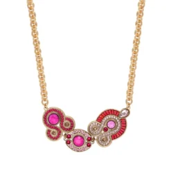 Sale Circus Adjustable Short Chain Necklace - Fuchsia Pink Colliers Courts & Ras Du Cou